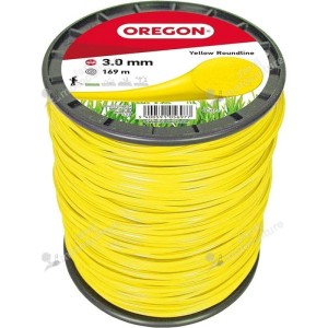 Fil Débroussailleuse Rond Nylon Jaune Ø3.0mm-169m Oregon 69-371-Y | JardiMotoculture