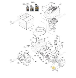 Filtre à air origine STIGA pour moteur WBE140 118550946-0