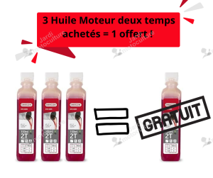 Huile moteur 2 Temps 100ML Oregon   "3+1 gratuit"