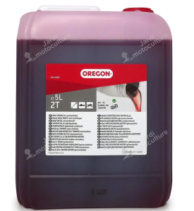 Huile semi-synthétique 2 temps rouge 5L – Réf. O10-6367