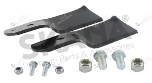 Jeu de 2 ailettes soufflantes et boulons de fixation adaptables STIGA pour machine Ready 45 Combi, Villa 85 Combi, Villa 95 Combi, Park 95 Combi, Park 105 Combi