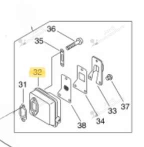 POT ECHAPT ECHO A300000122