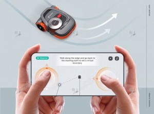 Robot tondeuse Segway Navimow H1500E‑VF (1500 m²) – VisionFence