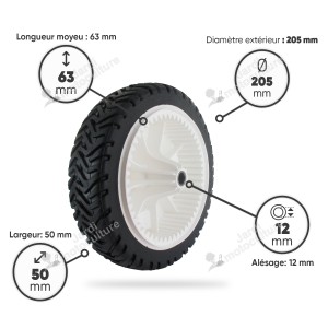 Roue de traction Toro 105-1815