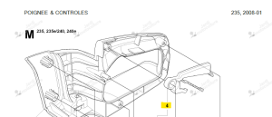 Sécurité gâchette accélérateur Husqvarna 545 06 26-01