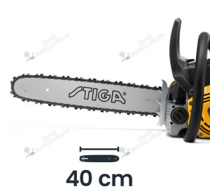 STIGA CS 545 – Tronçonneuse thermique 42,4 cm³, guide 40 cm