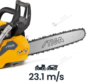 STIGA CS 750 – Tronçonneuse thermique 46,5 cm³, guide 45 cm