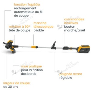 Stiga GT 500e Kit Coupe‑bordures