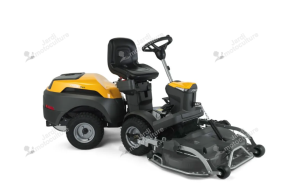 Tondeuse autoportée frontale STIGA Park 500 W – Bicylindre 586 cm³ – Avec plateau
