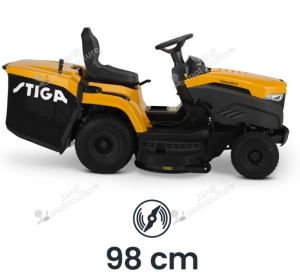 Tondeuse autoportée STIGA Estate 598 W – 98 cm – Bicylindre