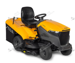 Tondeuse autoportée STIGA Estate 7122 W – 122 cm – Bicylindre – Bac 300 L
