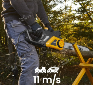 Tronçonneuse électrique STIGA CS 122c – 2 200 W – Guide 40 cm