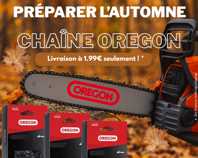 Livraison 1.99€ chaînes Oregon