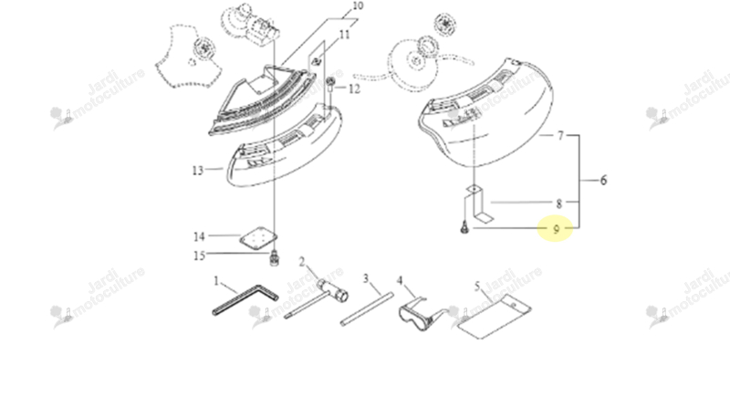 Vis Echo - Shindaiwa 90025205012