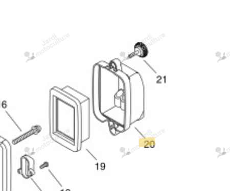Couvercle Echo A232000461