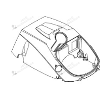 Couvercle moteur Echo A160003180
