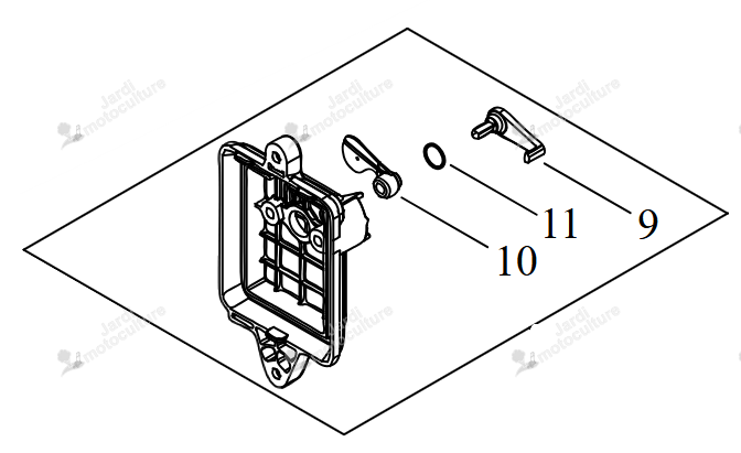Boîtier Filtre Echo A023000370