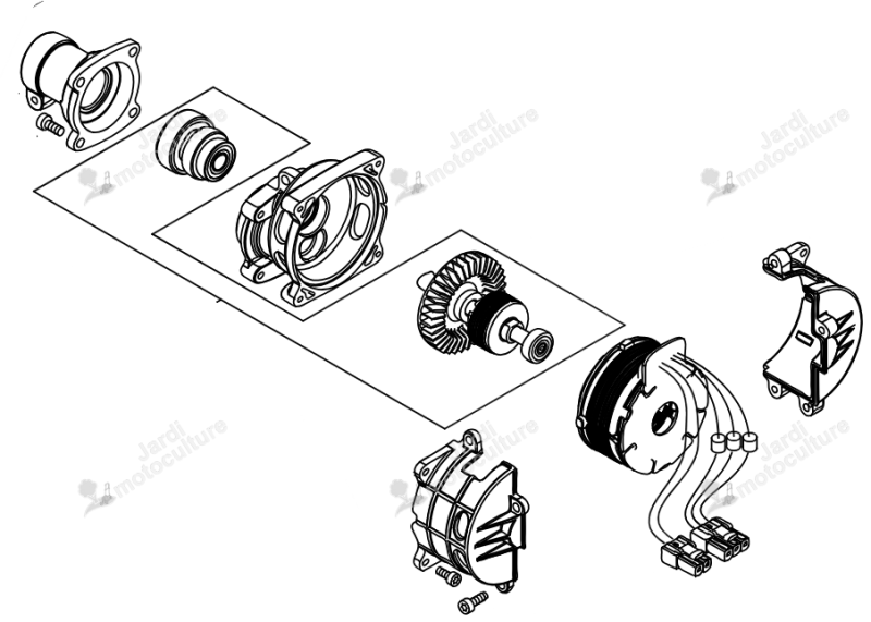 Moteur complet Echo A054000260
