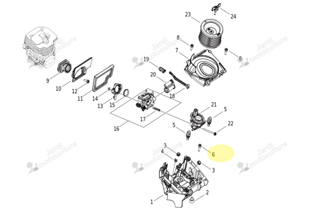 Boulon V855000010 Echo
