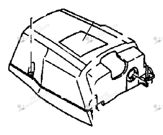 COUVERCLE Echo A160002110