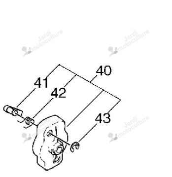 Cliquet complet Echo A052000130