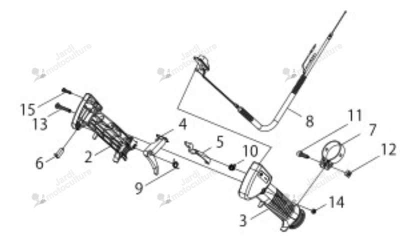 Accélérateur Echo & Shindaiwa C044000670