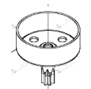 Cloche Embrayage Echo & Shindaiwa A556000950