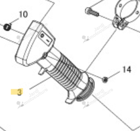 Boîtier G Echo & Shindaiwa C401000220