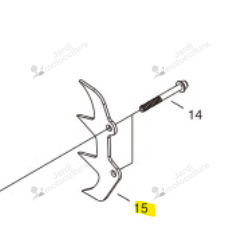 Griffe de Butée Echo & Shindaiwa C304000160