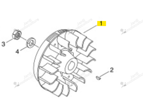 ROTOR Echo & Shindaiwa A409000640