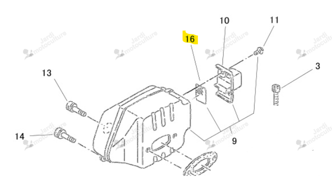ECRAN Echo & Shindaiwa A310000290