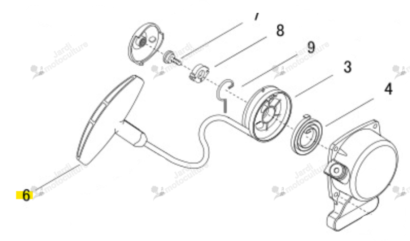 Bouton Echo & Shindaiwa A511000100