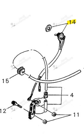 Interrupteur Echo & Shindaiwa A440001320