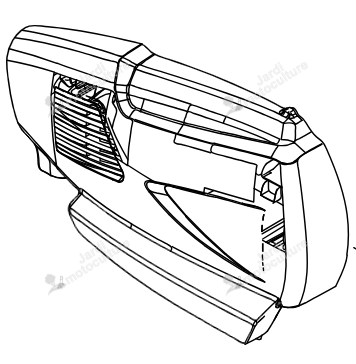 Couvercle moteur Echo & Shindaiwa A539000320