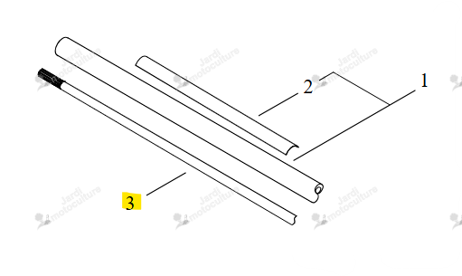 AXE TRANSMISSION Echo & Shindaiwa C504001410