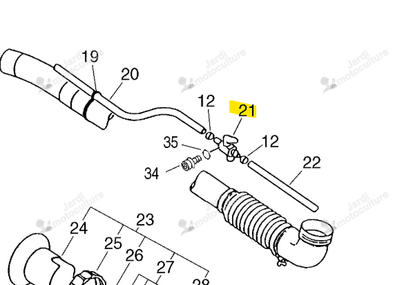 ROBINET Echo & Shindaiwa E022000010