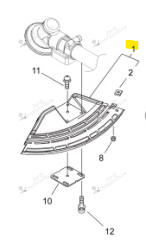Protecteur Echo & Shindaiwa C550000501