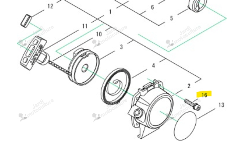 BOULON Echo & Shindaiwa V202000180