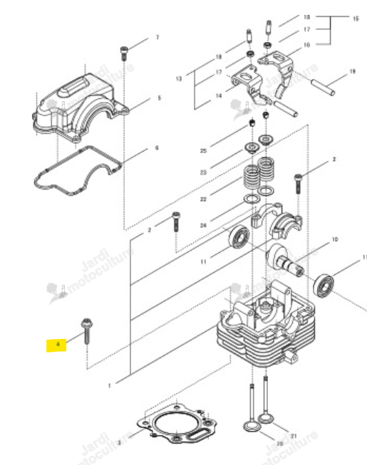 BOULON Echo & Shindaiwa V204000400