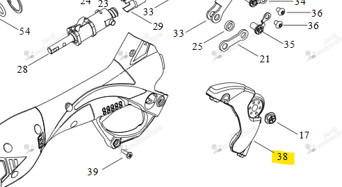 Couvercle Echo & Shindaiwa PA10543