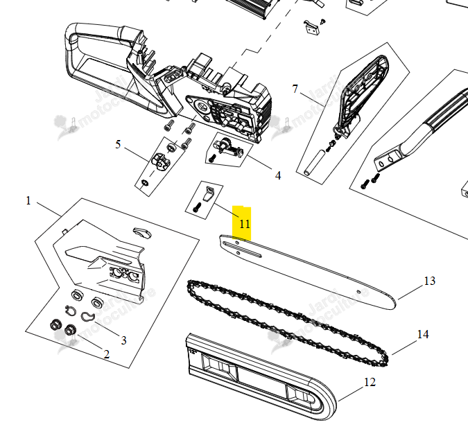 CAPTEUR CHAINE Echo & Shindaiwa P022061620