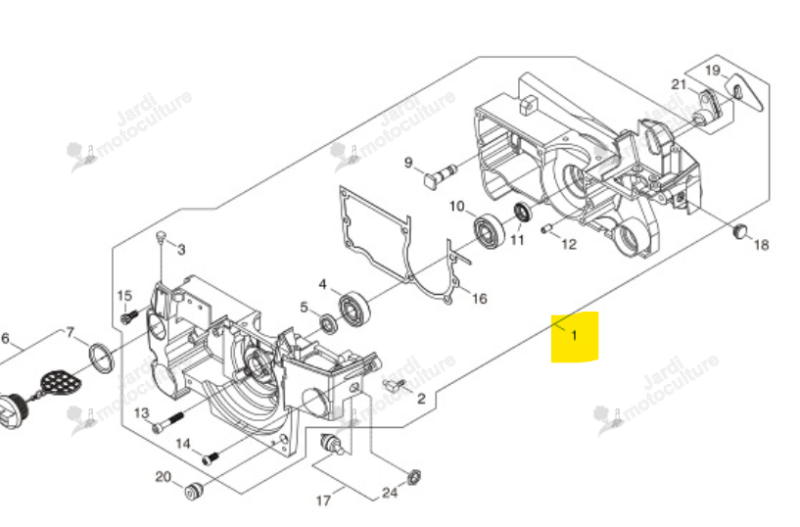 Carter Moteur Echo & Shindaiwa P021040962