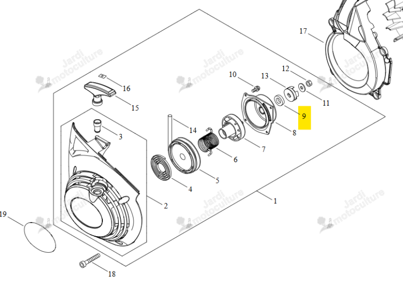 Joint SPI Echo & Shindaiwa V505000150
