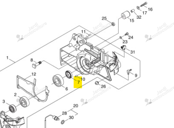 Joint SPI Echo & Shindaiwa V508000060