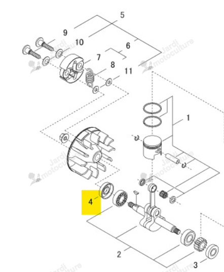 JOINT SPI Echo & Shindaiwa V505000060