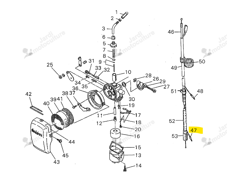 Fil Masse Echo & Shindaiwa V485001750