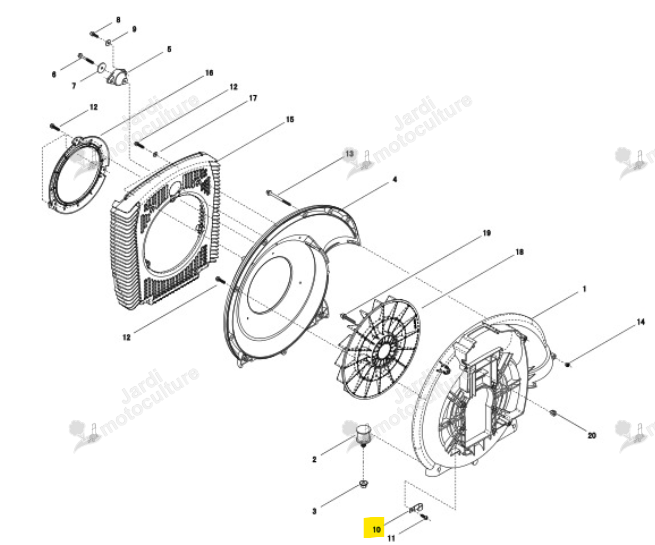 COLLIER Echo & Shindaiwa V490000480