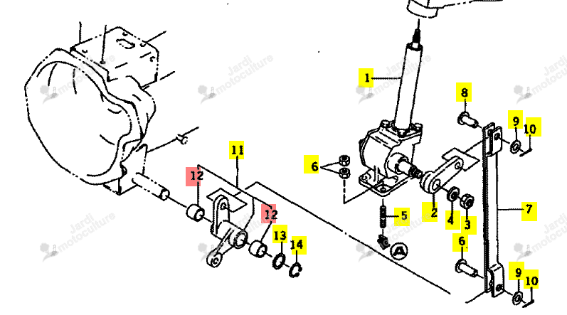 COUSSINET ISEKI 1593-402-051-10