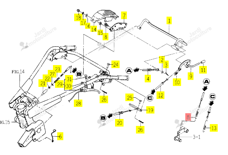 Ressort ISEKI 1352-404-004-00