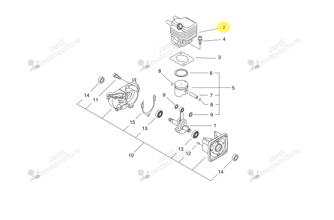 Cylindre ECHO A130002100